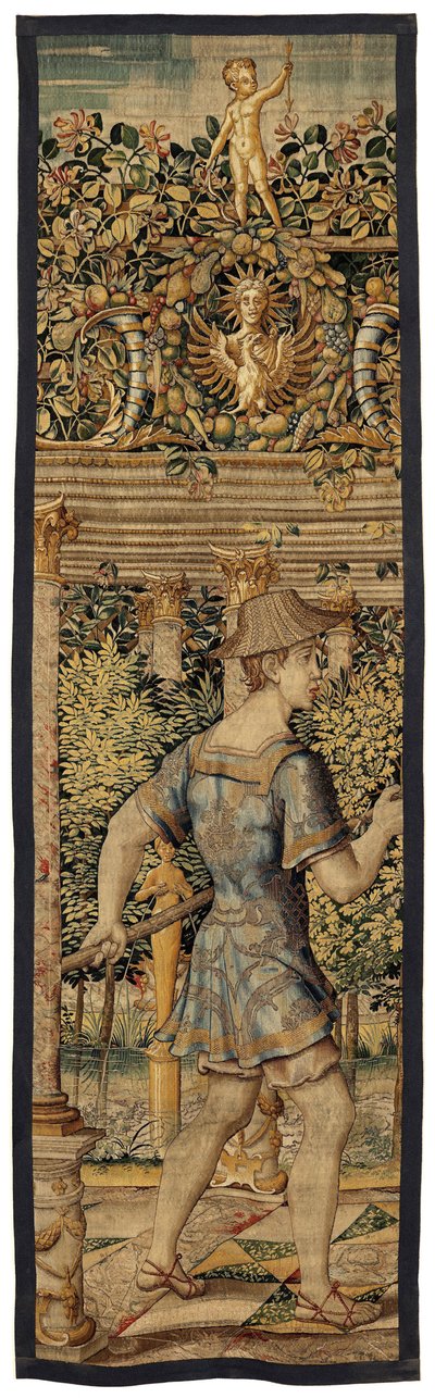 Vertumno e Pomona: Vertumno trasformato in pescatore, c.1550 da Pieter Coecke van Aelst