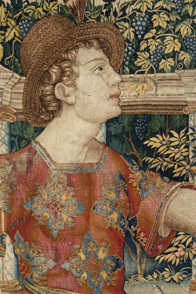 Vertumno e Pomona: Vertumno trasformato in potatore, c.1550 da Pieter Coecke van Aelst