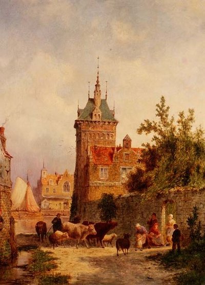 Coblenza, Germania da Pieter Cornelis Dommerson