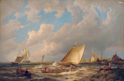 Maassluis, Olanda da Pieter Cornelis Dommerson
