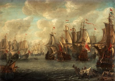 Il raid sul Medway da Pieter Cornelisz van Soest