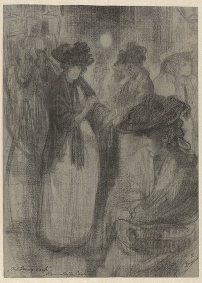 Ragazze dei fiori a Londra da Pieter Dupont