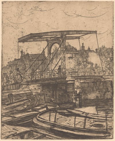 Magere Brug ad Amsterdam da Pieter Dupont