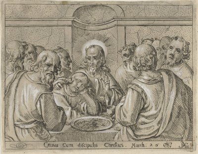 Ultima Cena da Pieter Feddes van Harlingen