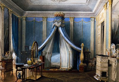 Camera da letto nel Castello di Mannheim da Pieter Francis Peters