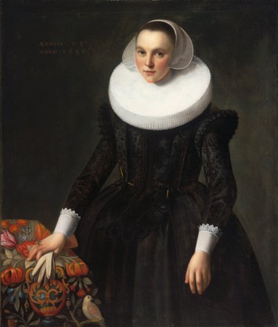 Ritratto di una giovane donna da Pieter Fransz. de Grebber