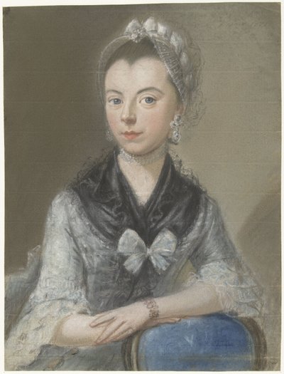 Ritratto di Susanna van Os-de la Croix da Pieter Frederik de la Croix