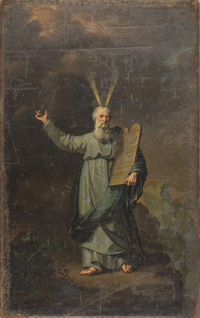 Mosè con le tavole della legge da Pieter Gaal