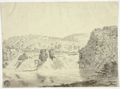 Cascata del Rodano vicino a Schafhausen da Pieter Gaal