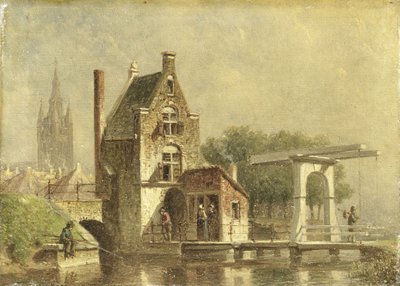Il Koepoort a Delft da Pieter Gerard Vertin
