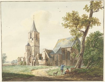 La chiesa di Warmond da Pieter Gerardus van Os
