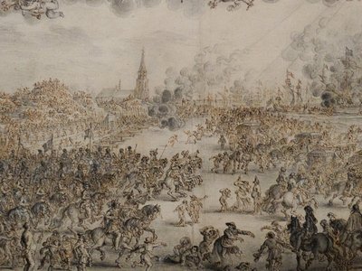La partenza di Carlo II da Scheveningen da Pieter Hendricksz Schut