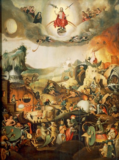 Giudizio Universale, circa 1554 da Pieter Huys