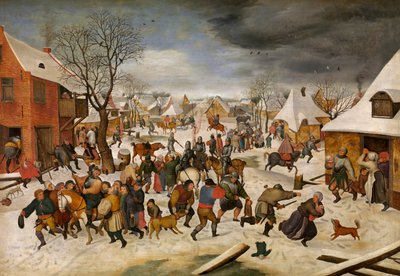 Il Massacro dei Bambini a Betlemme da Pieter III Brueghel