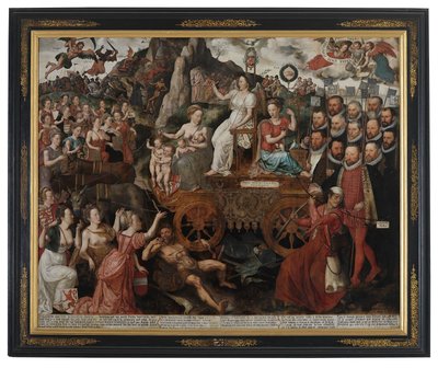 Allegoria della pace del 1577 nei Paesi Bassi da Pieter II Claeissens