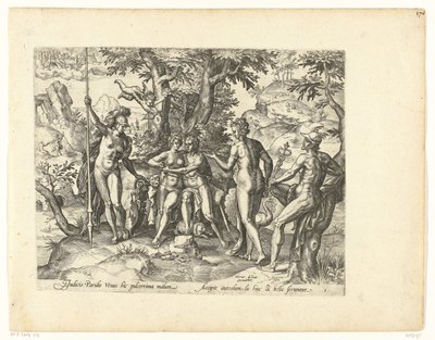 Il giudizio di Paride da Pieter Jalhea Furnius