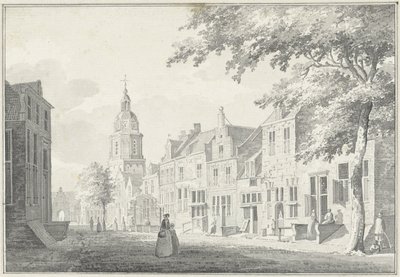 Strada del villaggio a Buren da Pieter Jan van Liender
