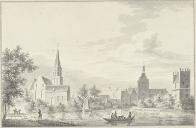 Veduta di Culemborg da Pieter Jan van Liender