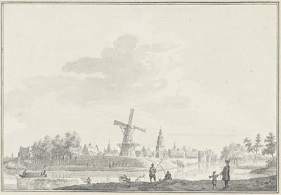 Veduta della città di Buren da Pieter Jan van Liender