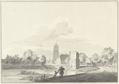 Rovine della Porta del Traghetto a Heukelom da Pieter Jan van Liender