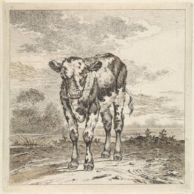 Paesaggio con vitello da Pieter Janson