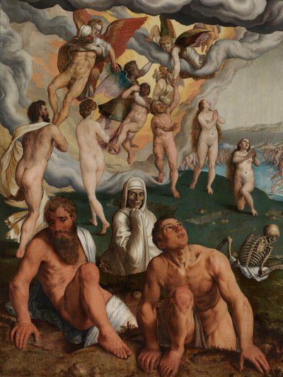 (dettaglio) Il Giudizio Universale da Pieter Jansz. Pourbus