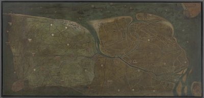 Mappa di Brugse Vrije da Pieter Jansz. Pourbus