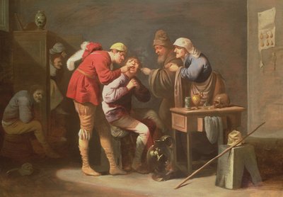 Una visita dal dentista da Pieter Jansz. Quast