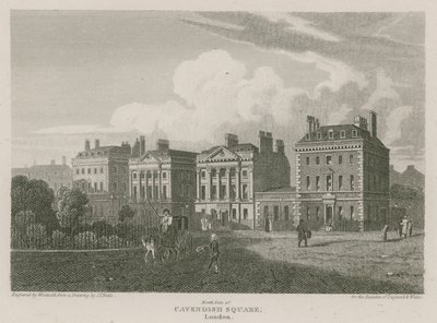 Lato nord di Cavendish Square, Londra da Pieter Jansz. Quast