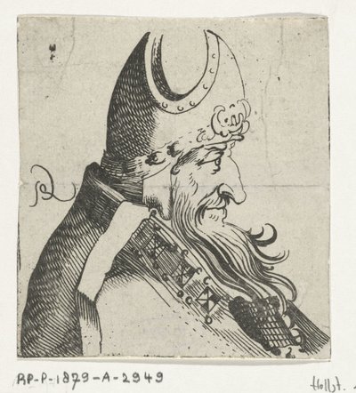 Ritratto di un vescovo da Pieter Jansz Quast