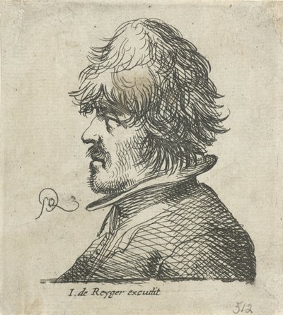 Busto ritratto di un uomo con berretto da pescatore da Pieter Jansz Quast