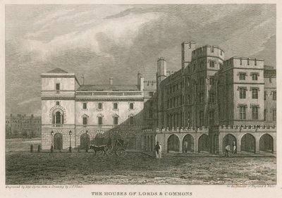 Le Case dei Lord e dei Comuni da Pieter Jansz. Quast
