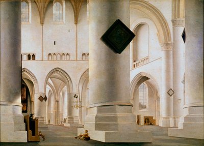 Interno della Grande Chiesa di Haarlem da Pieter Jansz Saenredam