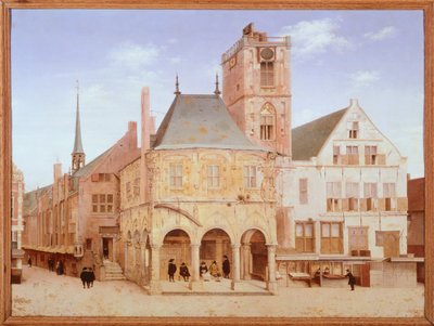 Vecchio municipio di Amsterdam di Pieter Saenredam, Paesi Bassi da Pieter Jansz Saenredam