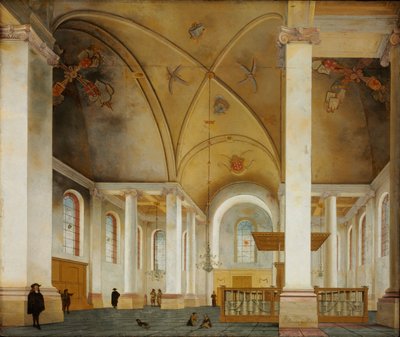 La Nieuwe Kerk a Haarlem da Pieter Jansz Saenredam