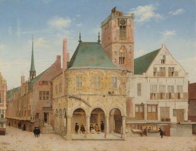 Il Vecchio Municipio di Amsterdam da Pieter Jansz Saenredam