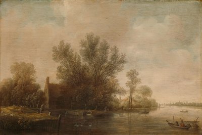 Paesaggio fluviale da Pieter Jansz. van Asch