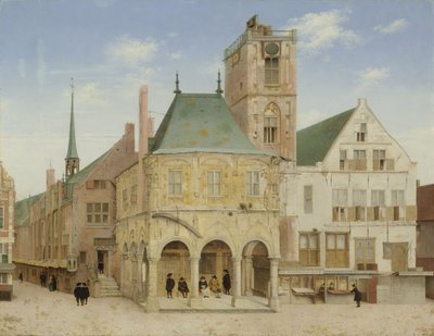 Il vecchio municipio di Amsterdam, 1657 da Pieter Janszoon Saenredam