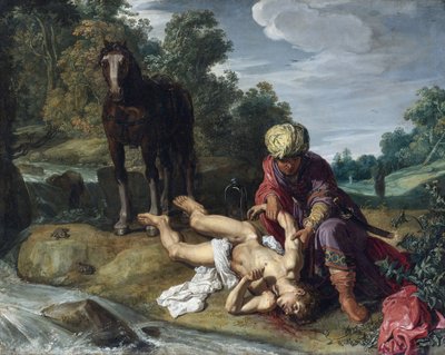 Il buon samaritano da Pieter Lastman