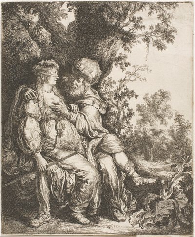 Juda e Thamar da Pieter Lastman