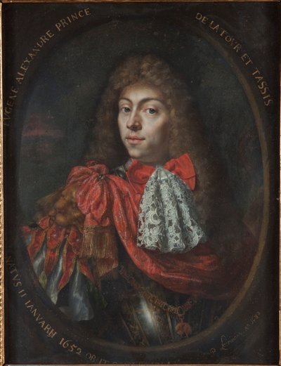 Principe Eugenio Alessandro di Thurn und Taxis, 1682 da Pieter Leermans