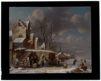 Paesaggio invernale da Pieter Maes