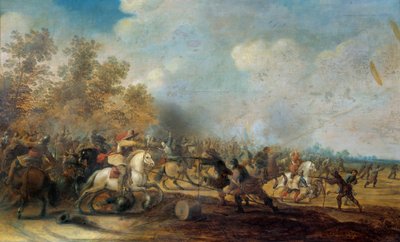 Carica di cavalleria da Pieter Meulener