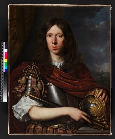 Gentiluomo con elmo, prima del 1690 da Pieter Nason