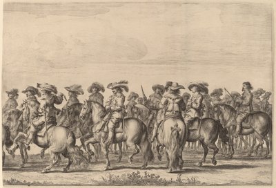 Ingresso di Maria de Medici ad Amsterdam [tavola 4 di 6] da Pieter Nolpe