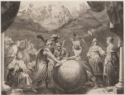 Ercole restituisce Gallia da Pieter Nolpe