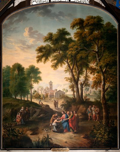 Guarigione del cieco nato da Pieter Norbert van Reysschoot