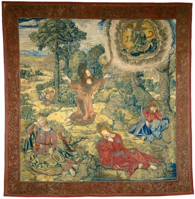 Il giardino del Getsemani da Pieter Pannemaker I after Bernard van Orley