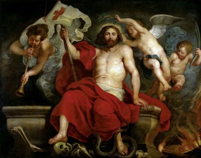 Cristo trionfante sul peccato e sulla morte, c. 1615-1620 da Pieter Paul Rubens