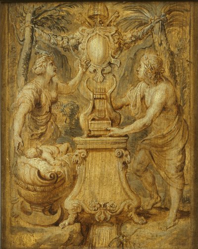 Copertina di Matthiae Casimiri Sarbievii. Lyricorum Libri IV di Maciej Kazimierz Sarbiewski da Pieter Paul Rubens